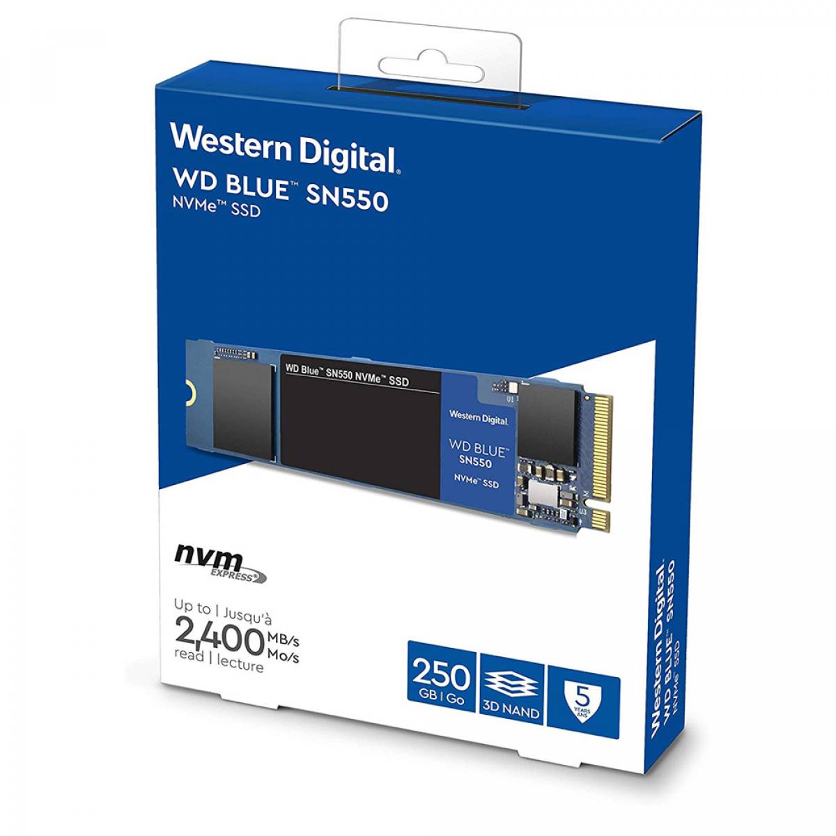 SSD WD Blue SN550 250GB M.2 2280 NVMe
